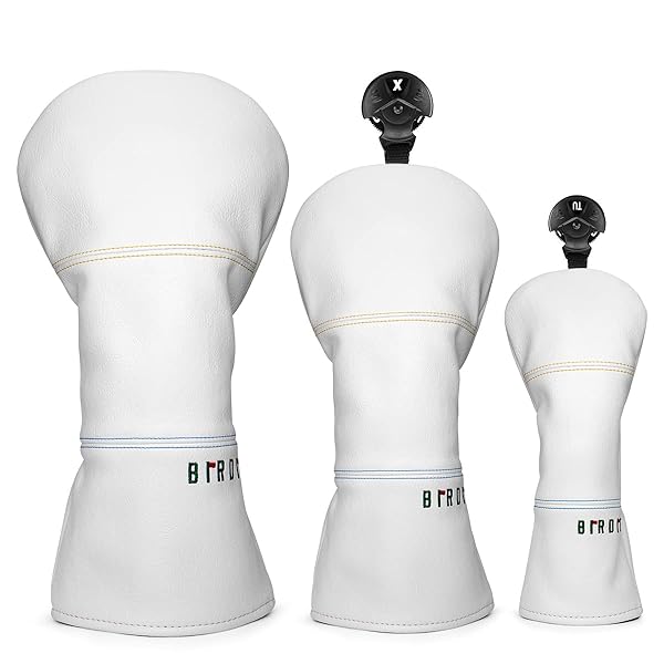 ゴルフヘッドカバー 人気クラブヘッドカバー Biride (DR＋FW＋UT(３枚）)