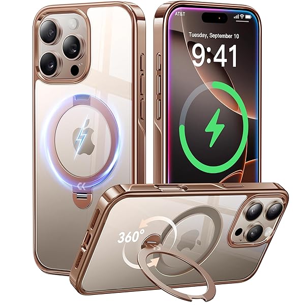 【透き通る御前上等感・定点360°回転させる】 iPhone 16 Pro 用容れもの せつ然たる 米軍MIL標準尺度 金属元素感 キラキラ