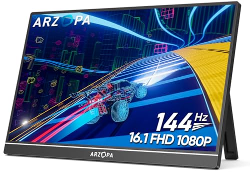 モバイルモニター 144Hz 16.1インチ QHD解像度(2560x1440) Amazon.co.jp: ARZOPA 16.1インチ モバイルモニター 144Hz 1ms