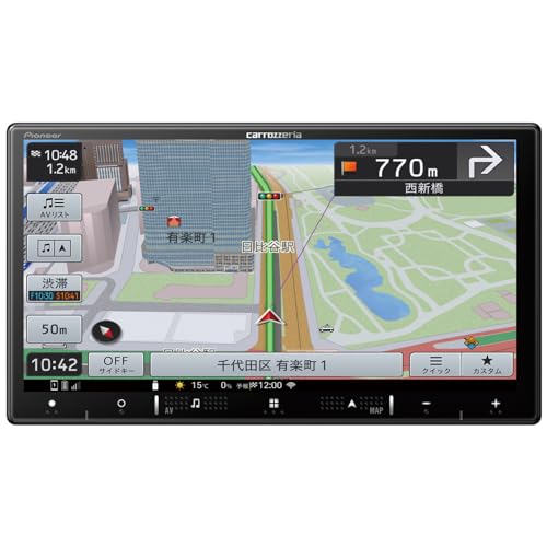 楽天市場】パイオニア Pioneer カーナビ カロッツェリア 楽ナビ