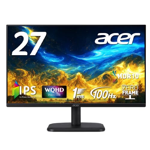 楽天市場】Acer モニター SA272UEwmiipx 27インチ IPS 非光沢