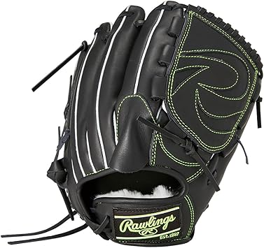 Rawlings 軟式グローブ 黒 クロコダイル調 ooue-store_gr3hbla15fb
