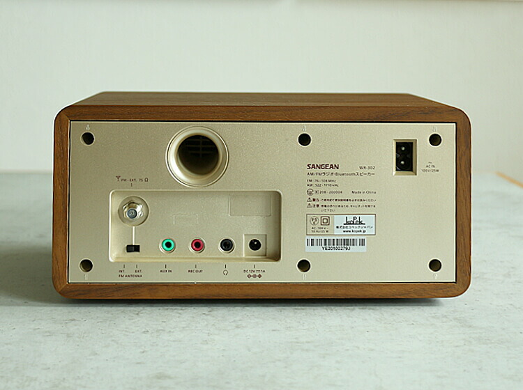 Sangean（サンジーン） WR-302 FM/AMラジオ・Bluetoothスピーカー