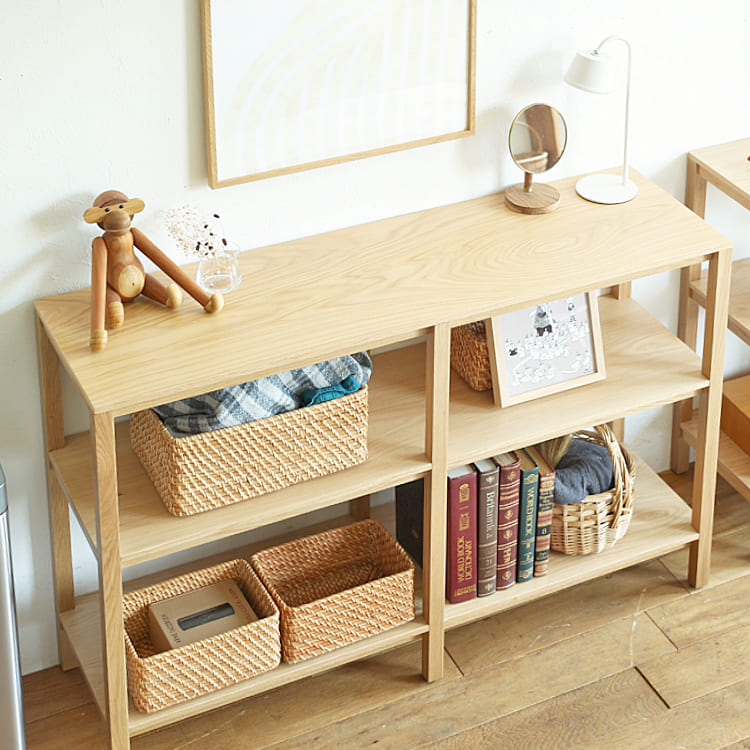 楽天市場】オープンシェルフ 木製シェルフ 古材 杉古材 古木 北欧