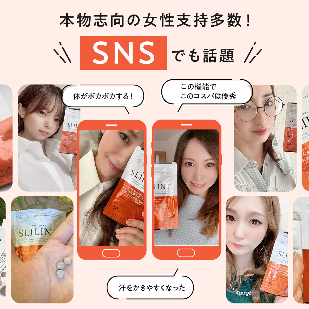 スリリン ファイア ( 1袋 90粒 ) 温活 脂肪燃焼 ダイエット