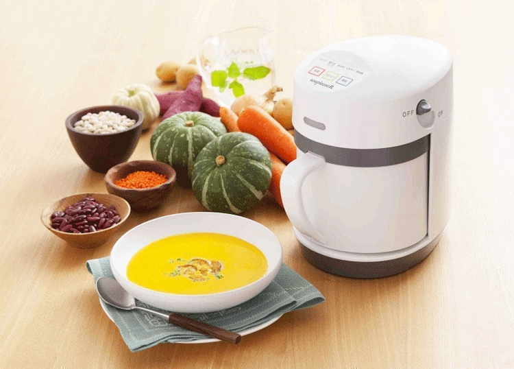 ★スープリーズRスープメーカー★ゼンケン正規品品番;ZSP-4☆美味しさはそのままに、たっぷりの野菜を毎日手軽に味わえるスープメーカー♪☆送料無料!