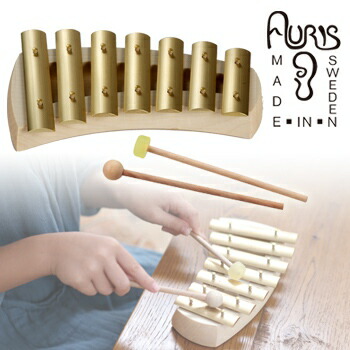 楽天市場】鉄琴 アウリスグロッケン ペンタトニック 7音 楽譜付 楽器