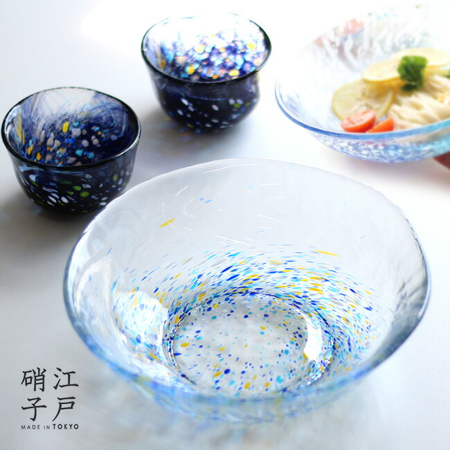 SASAKI CRYSTALクリスタルガラスの器　冷麺　ソーメンセット SASAKI CRYSTALクリスタルガラスの器 冷麺 ソーメンセット