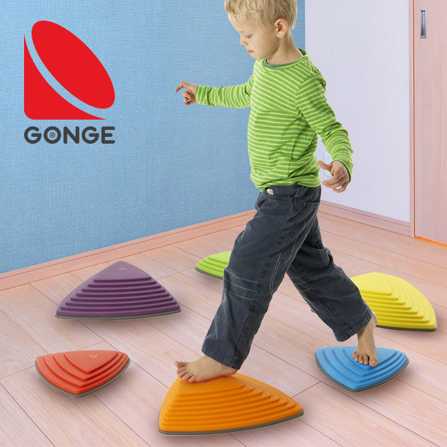 Gonge ゴンジ リバーストーンズ Tygn21 2才から 2才 2歳 バランス 体幹 感覚 鍛える おもちゃ 玩具 飛び石 室内 屋外 外遊び 遊具 幼児 キッズ 子供 子ども こども 男の子 女の子 室内運動 踏み石 遊び 遊ぶ 飛び石遊び Pars Com Br