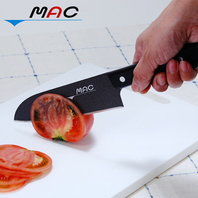 キッチン ブラック 包丁 高級感 プレゼント ギフト ナイフ 結婚祝い 三徳包丁 父の日 三徳包丁 即納キッチン用品 食器 調理器具 フッ素加工包丁 黒 贈り物 お祝い 母の日 記念品 新生活 人気 プロ 初心者 Mac マック フッ素加工三徳包丁 Bf Sk 65 キッチン用品 キッチン