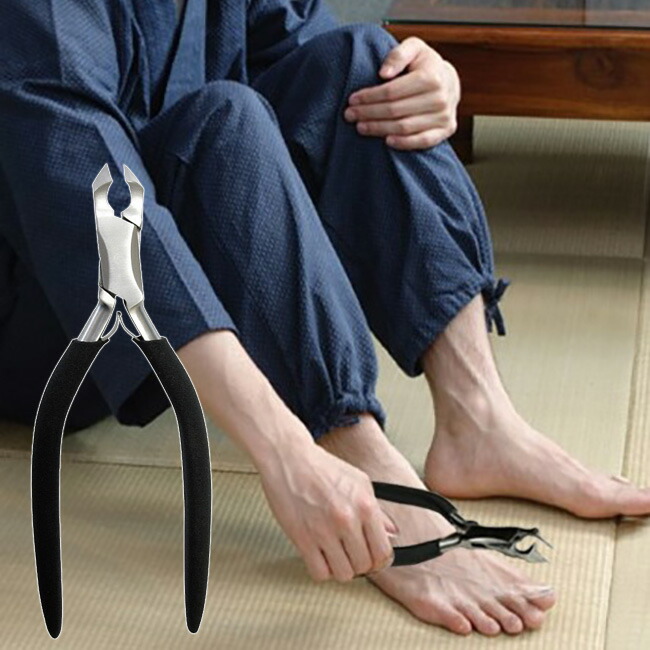 【特典あり】持ち手の長い ニッパー爪切り 八鉄 [巻き爪 爪切り つめきり ニッパー 足の爪 手 足 爪 日本製 切れ味 ニッパー型 ニッパー式 持ち手 長い ネイルニッパー 硬い爪 介護 祖父 祖母 年配者 高齢者 妊婦 お手入れ エチケット 衛生用品] 即納