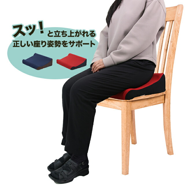 【特典あり】ろっかん式 ストレッチクッション [姿勢 矯正 保持 サポート クッション 太もも ハムストリング ストレッチ デスクワーク 座り仕事 パソコン作業 在宅ワーク リモートワーク オフィス 自宅 リビング ダイニング]