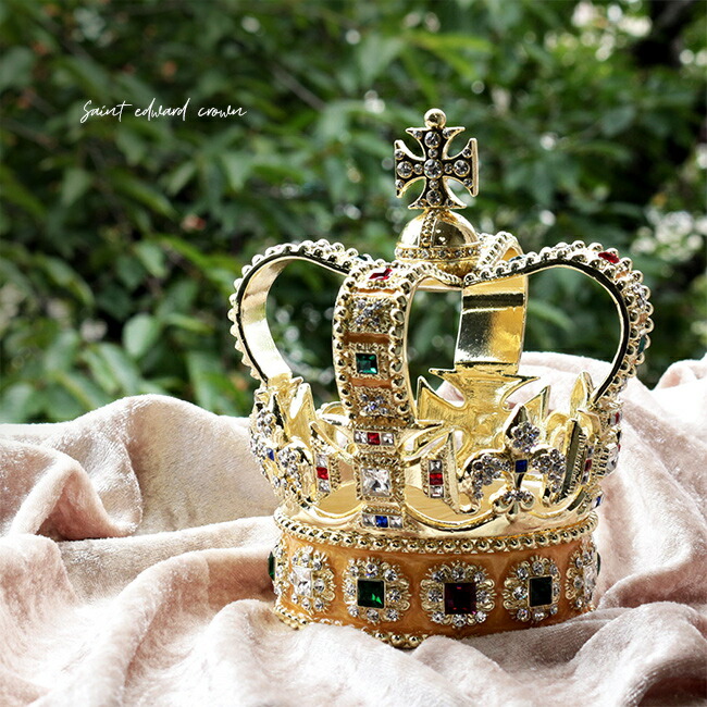 未使用クラウン王冠4コセットディスプレイ什器花フラワーアレンジ台アンティーク yourstylewedding_9192