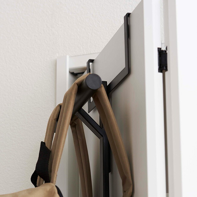 Tower タワー バッグハンガー 玄関収納 バッグ カバン掛け バッグフック リュックハンガー2段 ランドセル フック 収納