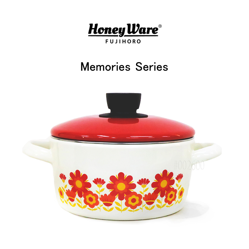 市場 週末限定p5倍 カレー 北欧 サンフラワー キャセロール フタ付き 送料無料 鍋 両手鍋 Ih対応 cm メモリーズ 琺瑯 Ih Fj w Sf 3 0l