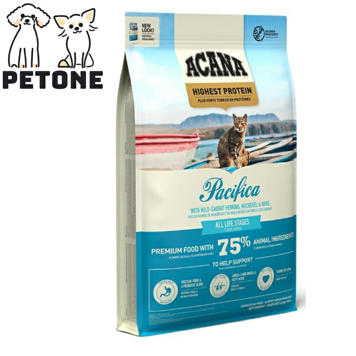 アカナ パシフィカ 猫 4.5Kｇ 置き目品 キャットフード 猫