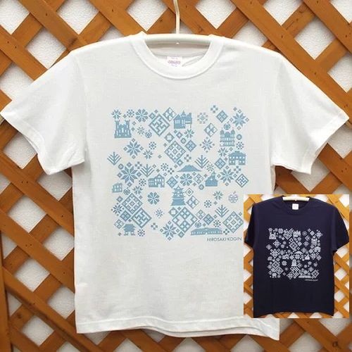 限定　Tシャツ　津軽塗り 楽天市場】津軽塗 Tシャツ 津軽塗サークル模様 丸模様タイプ