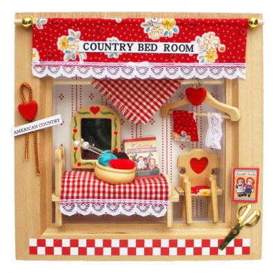 フランスブロカント ミニチュア　ドールハウス　フレーム Amazon | Blue Giraffe ミニチュアドールハウスキット 3階建ての