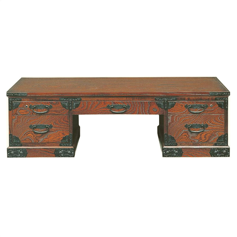 筑後民芸　民芸家具　和風 文机 卓上デスク 90cm幅 88cm 楽天市場】受注生産 民芸家具 和 和風 文机卓上デスク 90cm幅 「筑後