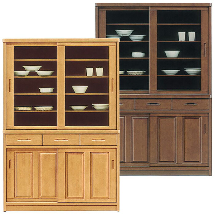 キッチンボード 食器棚 幅1170mm 家具 De125 楽天市場】食器棚 キッチンボード 幅120cm 120cm幅 カップボード