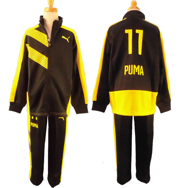 【貨物輸送無料】ピューマ PUMA ☆赤ちゃん用プルオーバー上下仕掛ける(2点仕掛ける/形づくる背広/上衣/ズボン下/ロゴタイプ/セットアップ/形づくる御召しもの/運動競技/部自然作用/競技大会