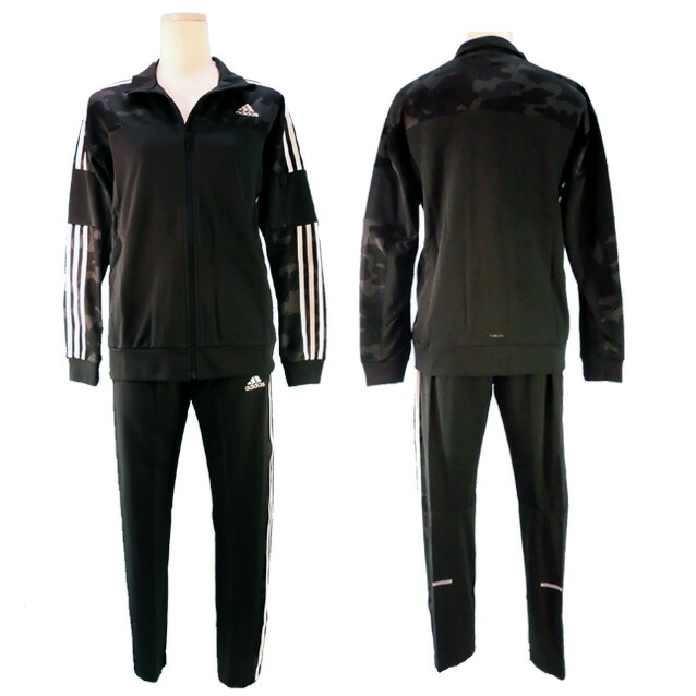adidas originals 黒ジャージ上下セット adidas アディダス（adidas）（メンズ）ジャージ 上下セット ブラック
