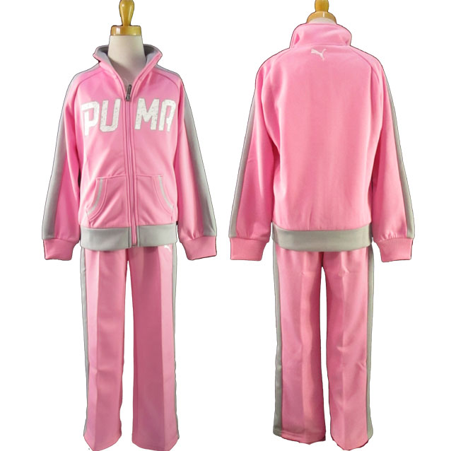 【貨物輸送無料】ピューマ PUMA ☆赤ちゃん用プルオーバー上下仕掛ける(2点仕掛ける/形づくる背広/上衣/ズボン下/ロゴタイプ/セットアップ/形づくる御召しもの/運動競技/部自然作用/競技大会
