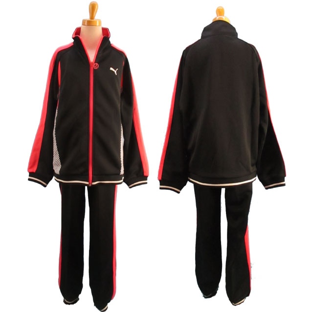 【貨物輸送無料】ピューマ PUMA ☆赤ちゃん用プルオーバー上下仕掛ける(2点仕掛ける/形づくる背広/上衣/ズボン下/ロゴタイプ/セットアップ/形づくる御召しもの/運動競技/部自然作用/競技大会◇120糎/130糎/140糎/150糎◇