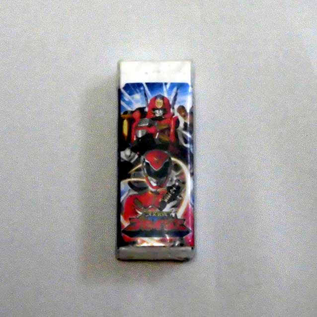 天装戦隊ゴセイジャー★消しゴム/けしゴム/3個セット/サンスター文具画像