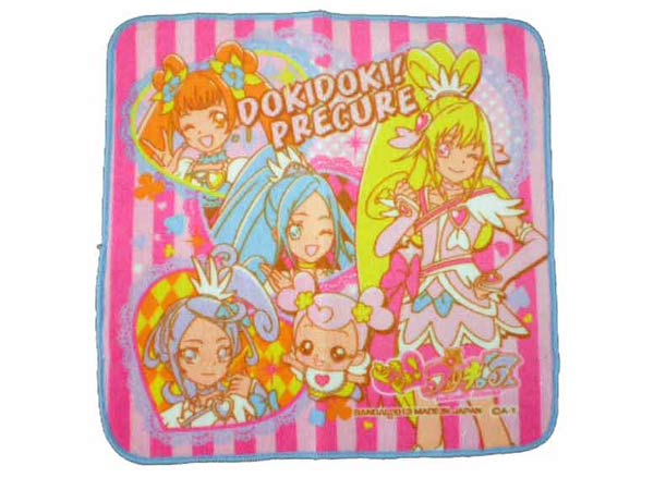 楽天市場 まほう使いプリキュア 魔法使いプリキュア 魔法つかいプリキュアハンドタオル シャーリングタオル キャラクタープリントタオル バンダイ キリンヤウェブショップ