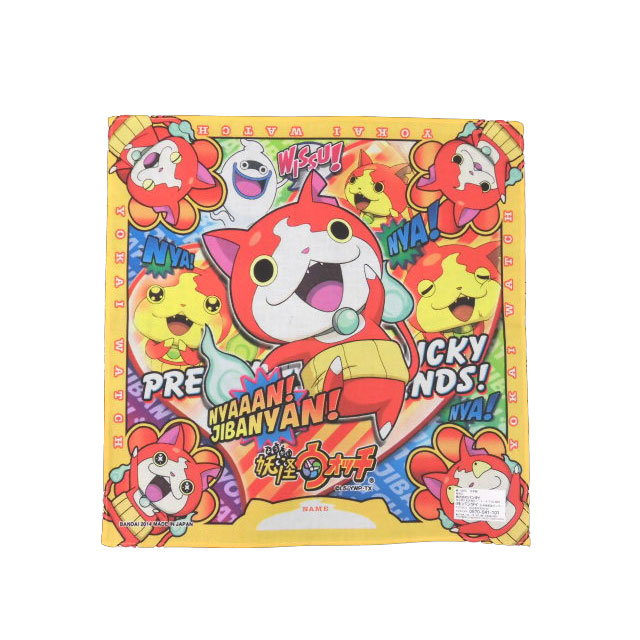妖怪ウォッチ ハンカチ 2枚 妖怪ウォッチ ハンカチ ブルー タオルハンカチ レッド ソフト