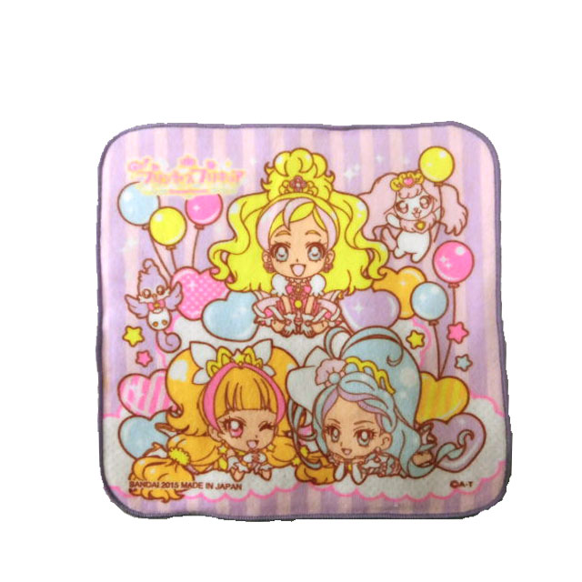 楽天市場 まほう使いプリキュア 魔法使いプリキュア 魔法つかいプリキュアハンドタオル シャーリングタオル キャラクタープリントタオル バンダイ キリンヤウェブショップ