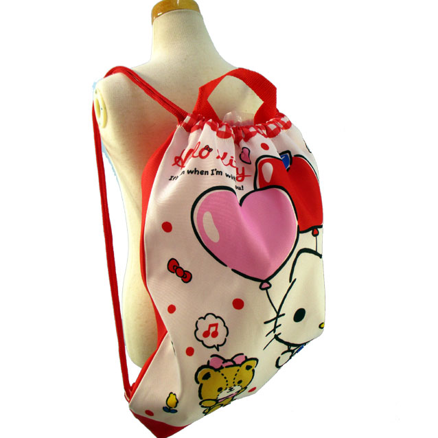 楽天市場】【ハローキティ】 ナップサック【アメコメハローキティ