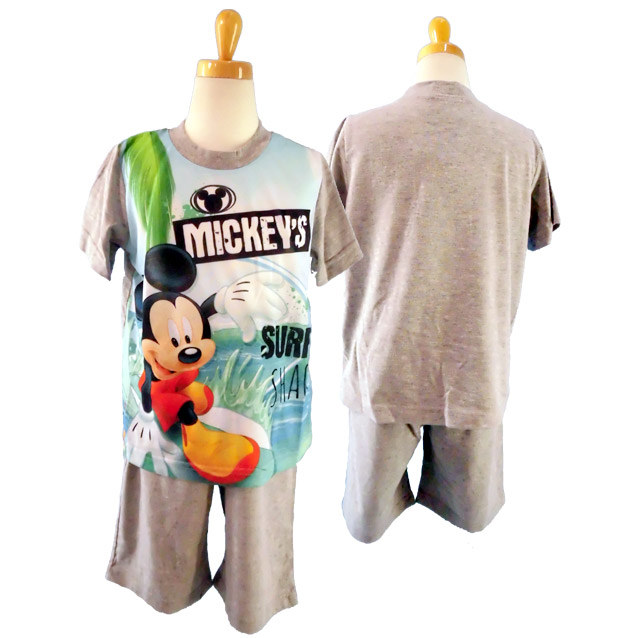 ミッキーマウス Mickey S Tタイプパジャマ 半袖tシャツ ハーフパンツ ナイトウェア ホームウェア 部屋着 上下組 ディズニー 最大79 Offクーポン