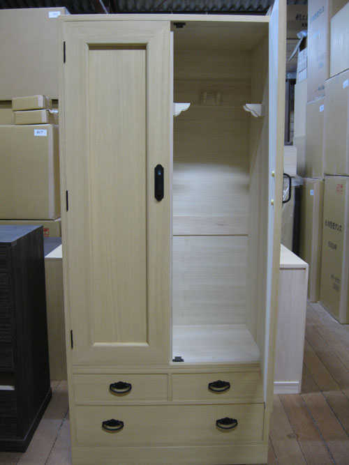 箪笥/桐たんす/三味線 収納 桐たんす/総桐三味線用収納箪笥 7756-2.jpg