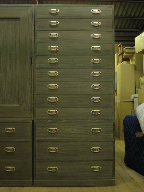 楽天市場】桐たんす桐たんすモダンシンプル収納帯2段重ね 総桐帯箪笥