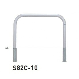 個人宅配送不可 帝金 S82C-10 バリカー横型 スタンダード ステンレスタイプ W1000×H650 直径60.5mm 脱着式 29,705円