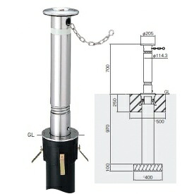 個人宅配送不可 帝金 KS-10CSB バリカー上下式 バランサー内蔵 直径114.3mm 112,950円