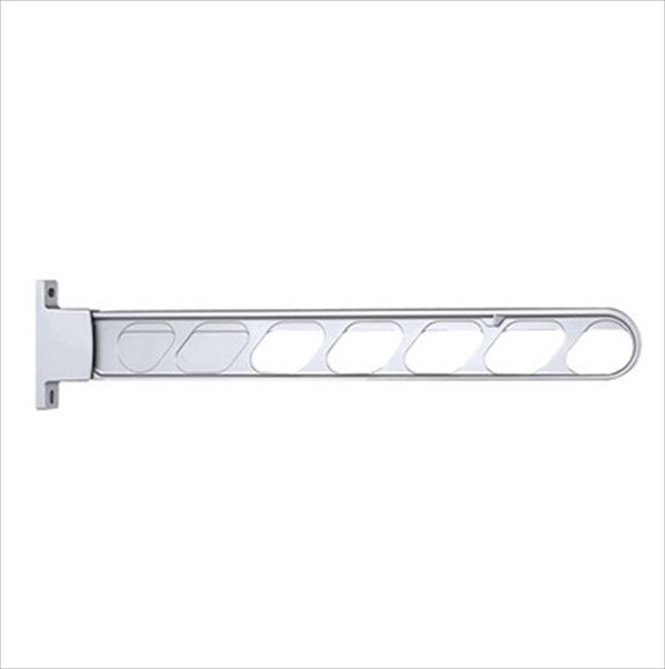 ナスタ 露天物干 ロング印字機 しろがね色 KS-DA707AB-SV ＊取り付き一部分別途 『物干し 露天』 『回廊』