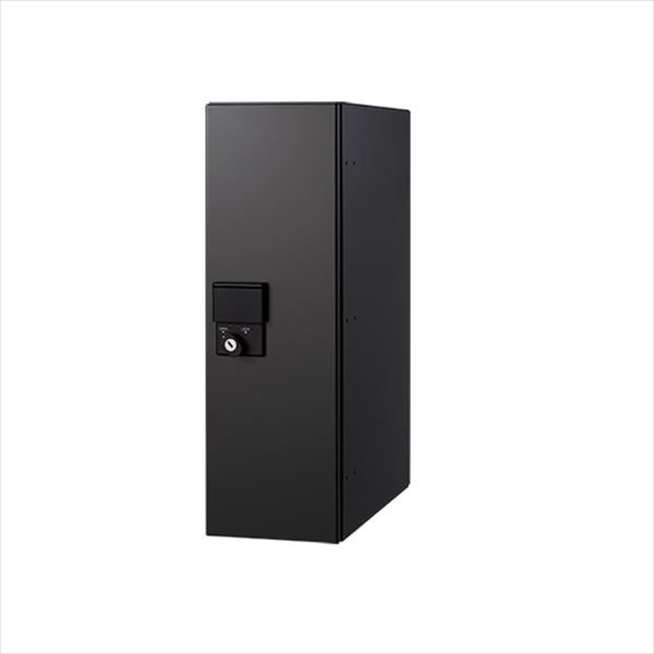 ナスタ 小型宅配ボックス Qual ブラック 前入れ前出し KS-TLU160-S500-BK