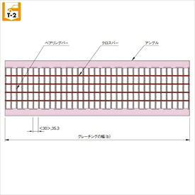 中部コーポレーション 竪どい用 U字溝用溝蓋 当て嵌める掛け目T-2 VG5U 32-45