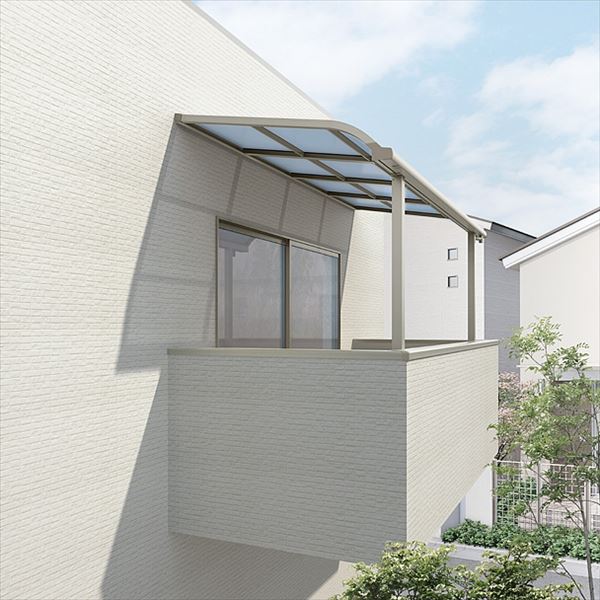 【LIXIL】リクシル スピーネ ロング柱 2間×6尺 造り付け屋根タイプ 20cm（600タイプ）/関東間/R型/標準仕様 熱線吸収ポリカーボネート(クリアマットS）『 テラス バルコニー ベランダ 雨よけ 物干し 屋根 』 77,495円