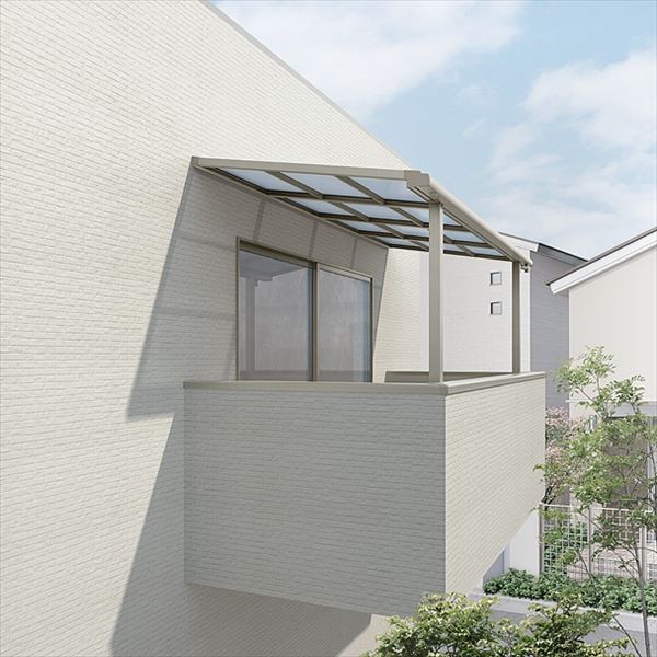 【LIXIL】リクシル スピーネ ロング柱 1間×6尺 造り付け屋根タイプ 積雪50cm（1500タイプ）/関東間/F型/標準仕様 熱線吸収ポリカーボネート(クリアマットS）『 テラス バルコニー ベランダ 雨よけ 物干し 屋根 』