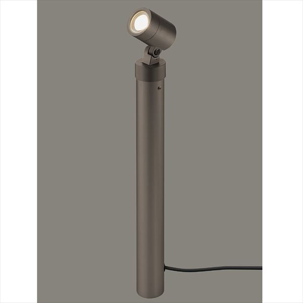 リクシル 12V 美彩 スタンドスポットライト H500 SSP-G1型 45°LED 8 VLK06 AB+8VLG65 AB『ローボルトライト』 『エクステリア照明 ライト』 オータムブラウン