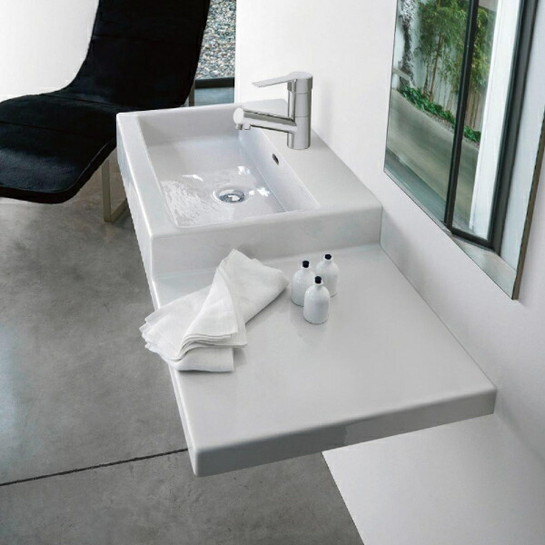 三栄水栓製造所 LAUFEN livingcity 洗面器 SL818432-W-104