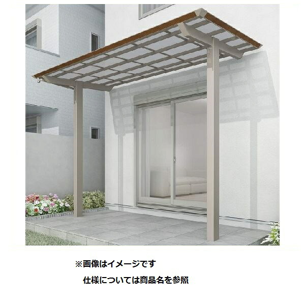 【送料無料】 【法人様限定商品 個人宅・現場配送不可】四国化成 スマート トップ 連棟セット 中柱仕様 延高 間口2416×6尺（1854） LSMTRCE-K2519SC アルミタイプ(ステンカラー)/熱線吸収ポリカ ※単体購入不可