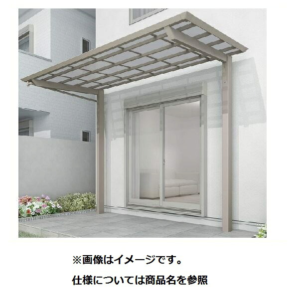 【送料無料】 【法人様限定商品 個人宅・現場配送不可】四国化成 スマート トップ 基本セット 後柱仕様 標準高 間口4346&times;4尺（1257） SMTRB-K4313 木調タイプ/熱線吸収ポリカ｜エクステリアのプロショップ　キロ