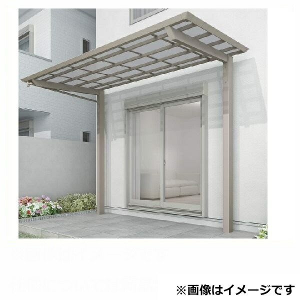 【送料無料】 【法人様限定商品 個人宅・現場配送不可】四国化成 スマート トップ 連棟セット 後柱仕様 標準高 間口2416×5尺(1540) LSMTRB-K2515 木調タイプ/熱線吸収ポリカ ※単体購入不可|エクステリアのプロショップ キロ