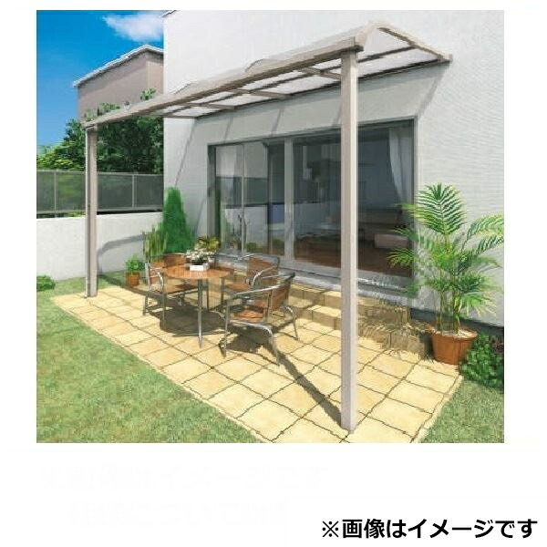 【送料無料】 【法人様限定商品 個人宅・現場配送不可】四国化成 バリューテラスE Rタイプ 基本セット 奥行移動桁タイプ 標準高 1間（1820mm）×7尺（2075mm） VR-E(B・C)1821M ポリカ板