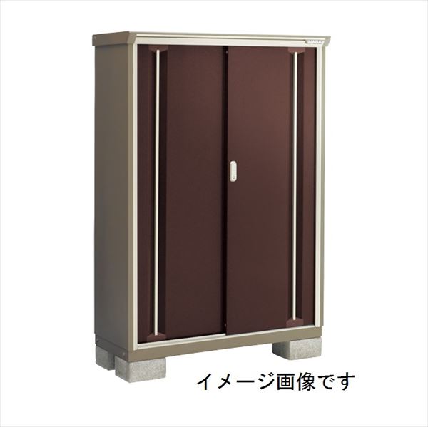 【二重構造　結露出にくい】イナバ物置 KMW／ナイソーシスター KMW-115D CB 全面棚タイプ『物置 屋外 小型 小屋 倉庫 収納庫 diy キット おしゃれ』【関東・東海地方限定配送】【追加金額で取付工事可能】 CB(クラシックブラウン)